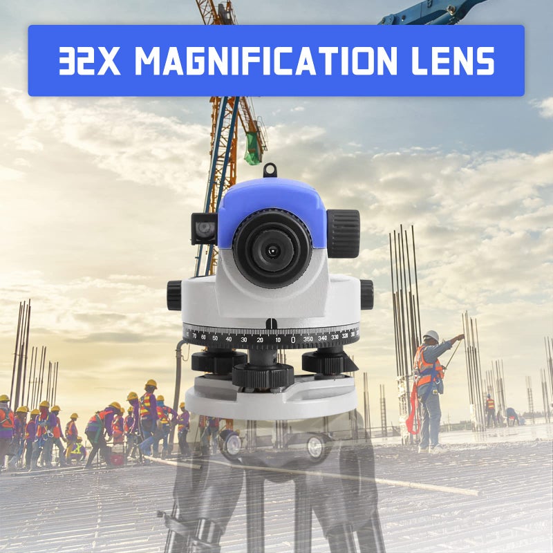 YaeCCC Automatic 32X Optical Transit Survey Auto Level High Precision Level Gauge Measure Meter - Image 2